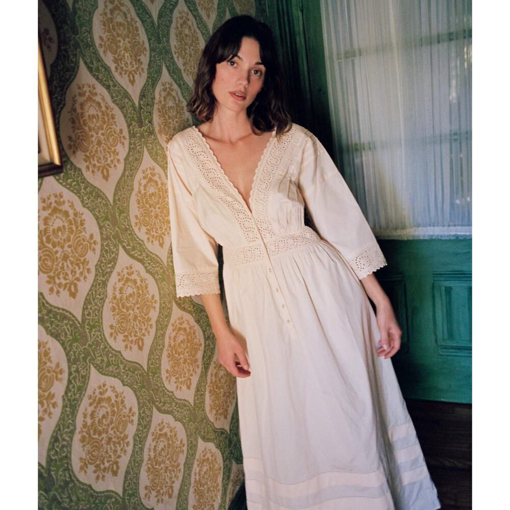 Christy Dawn Christy Dawn Florentine Dress in Pearl Large - Picture 4 of 11